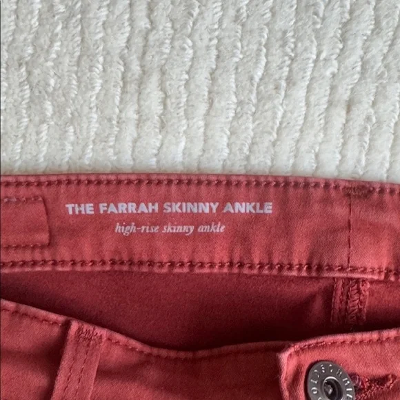 AG Adriano Goldschmied The Farrah Skinny Ankle Canyon Ridge Jeans 28R - Picture 8 of 8
